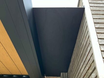 Tole de finition de pergola