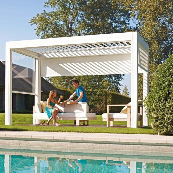 installation pergola autoportante liege