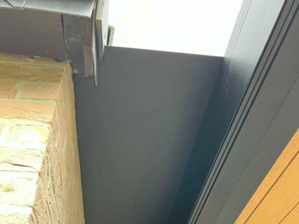 Tôle de finition pergola B200XL noire