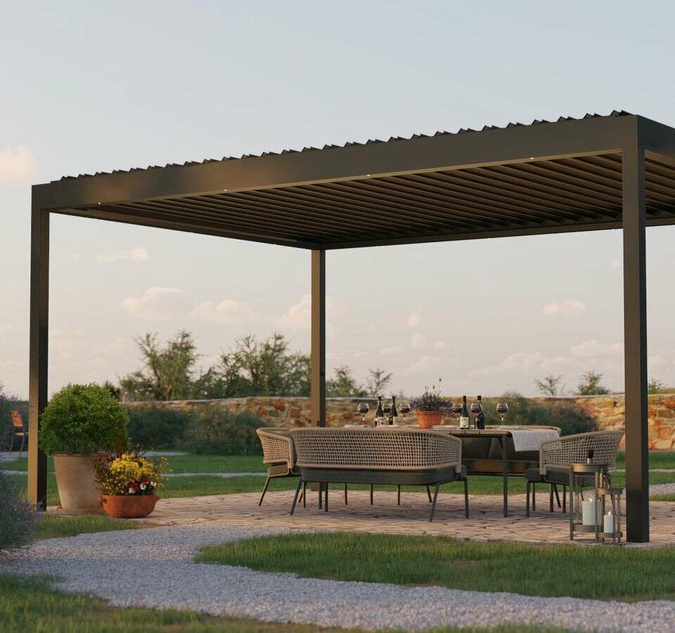 pergola lames orientables b160