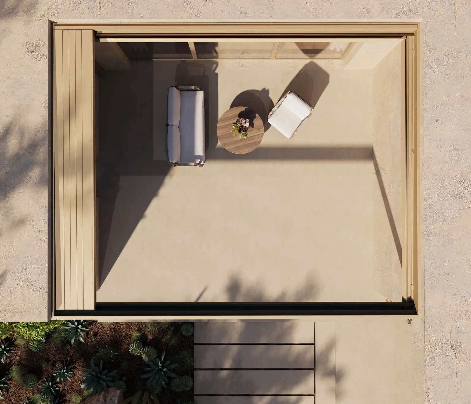 pergola avec toit ouvert en toile