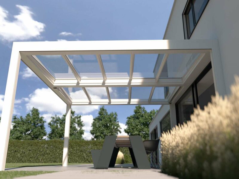 pergola b700 toit fixe en verre pergola b700 toit fixe en verre