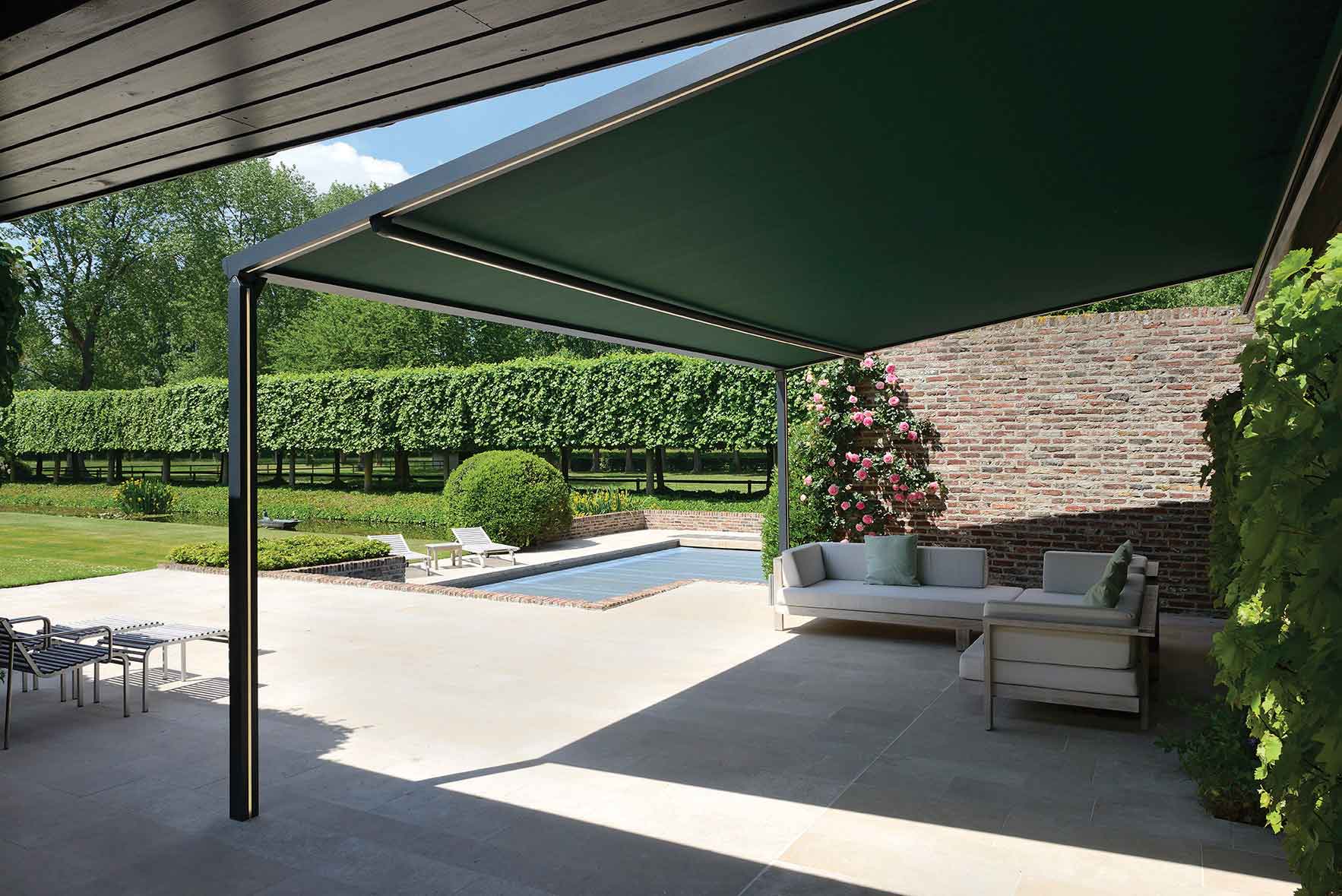 pergola b128 avec toile