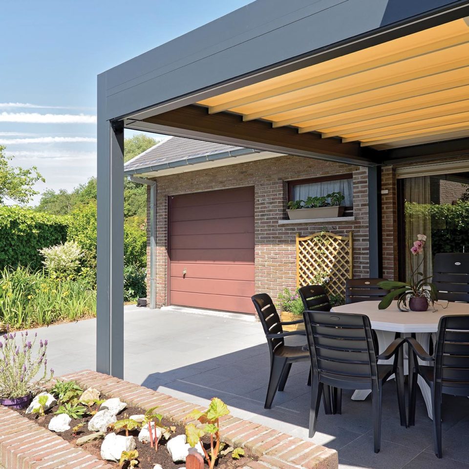 pergola toit repliable