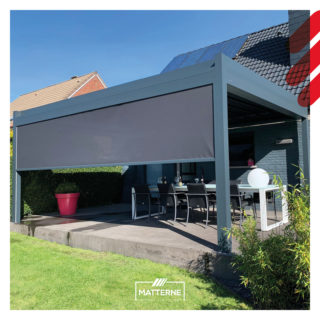 pergola toit retractable B300 bastogne