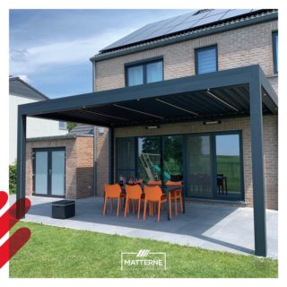 pergola toit retractable b600s