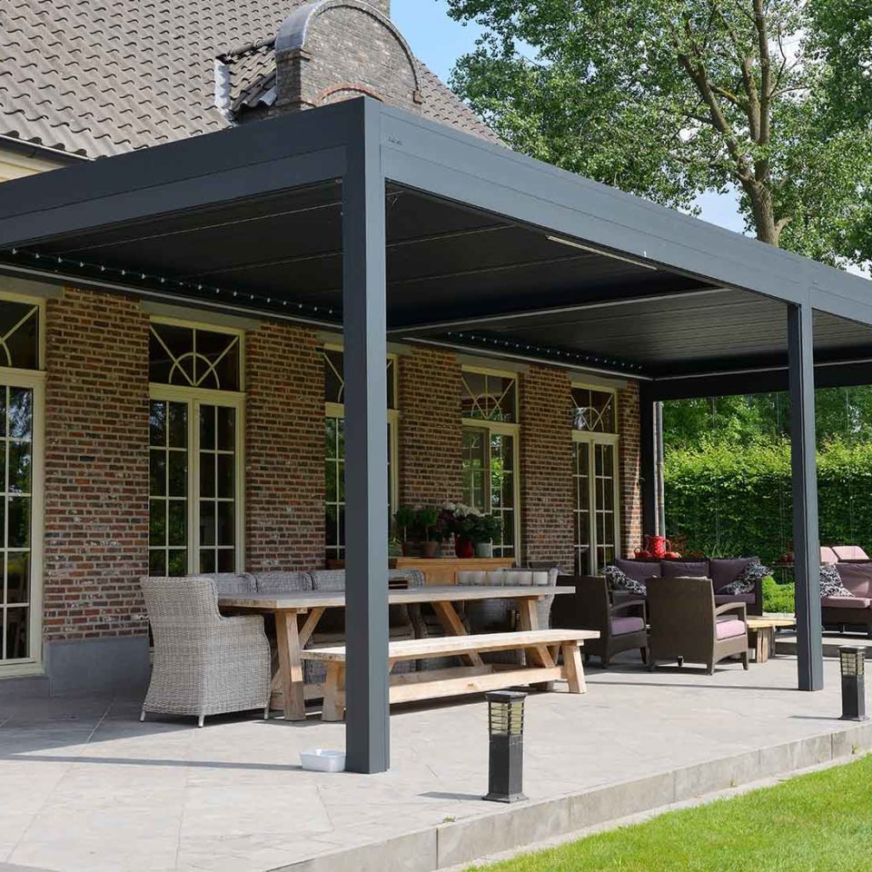 pergola a lames orientables b200 brustor